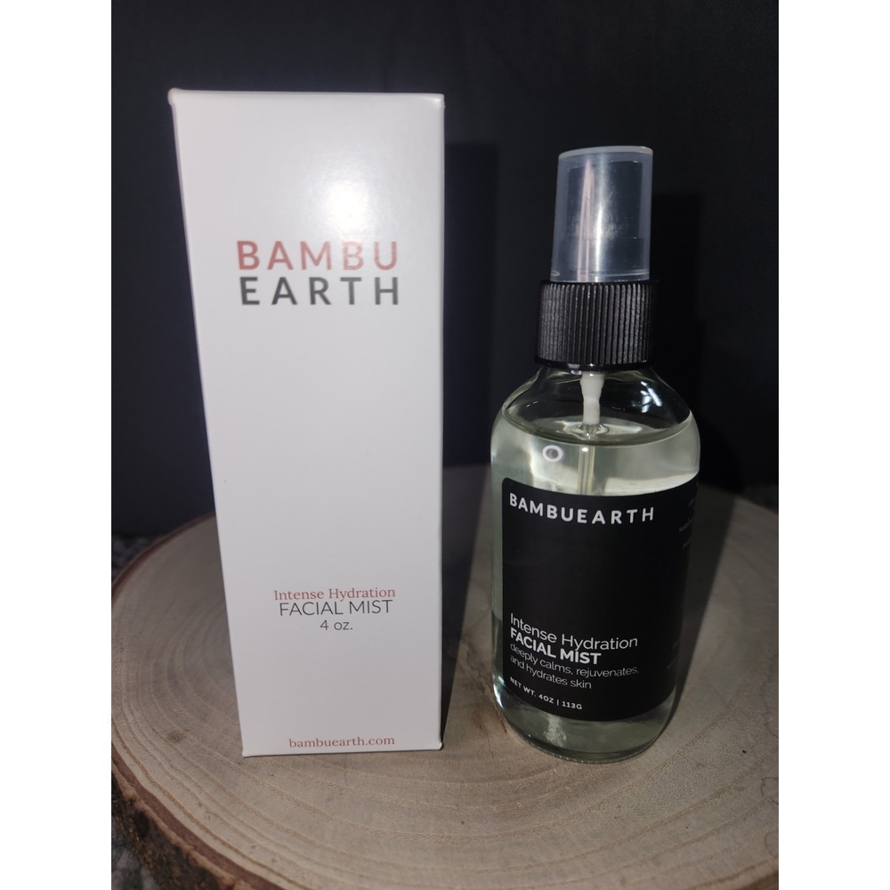 Bambu Earth Intense Hydration Facial Mist 4 oz / 113g~NEW